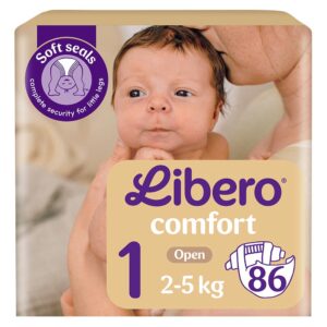Libero Comfort Nadrágpelenka 1 (2-5 kg) 86 db