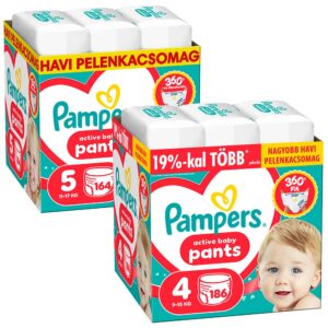 Pampers Active Baby Pants Bugyipelenka Havi pelenkacsomagok (2 db)