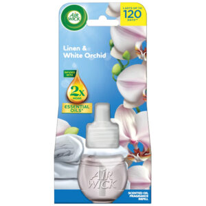 Air Wick Elektromos légfrissítő utántöltő 19 ml (pamut és fehér orchidea)