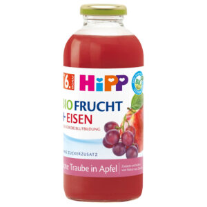 HiPP Bio Alma szőlő arónia gyümölcsnektár C-vitaminnal és vassal 500 ml 6 hó+
