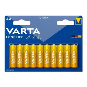 Varta Longlife alkáli elem AA (10 db)
