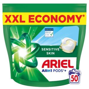 Ariel Allin1 Pods Sensitive Mosókapszula 50 mosásához - XXL Pack