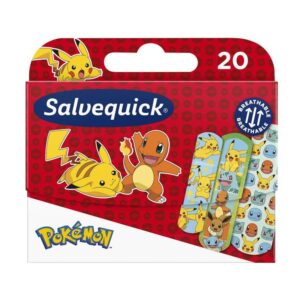 Salvequick Gyermek sebtapasz - Pokémon 20 db