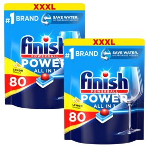 Finish Power All in 1 Lemon Mosogatógép kapszula 2x 80 db (160 db)