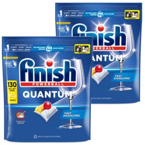 Finish Quantum All in 1 Lemon Mosogatógép kapszula 2x 130 db