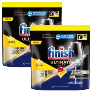 Finish Ultimate All in 1 Lemon Mosogatógép kapszula 2x 120 db (240 db)