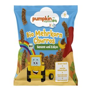 Pumpkin Organics Kids BIO Banános kakaós Churros 40 g 3 év+