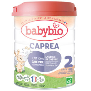3288131580524_BabyBio Caprea 2 Kecsketej alapú anyatej-kiegészítő tápszer 800 g 6 hó+