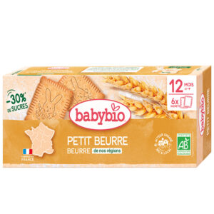 BabyBio Vajas babakeksz 120 g 12 hó+