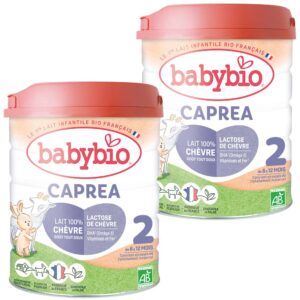 BabyBio Caprea 2 Kecsketej alapú anyatej-kiegészítő tápszer 2x800 g 6 hó+ (1600 g)_2026