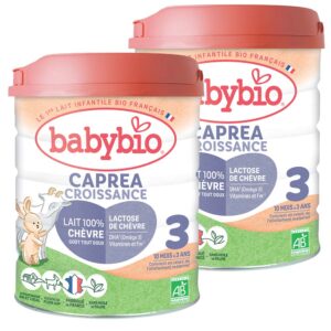 BabyBio Caprea 3 Kecsketej alapú anyatej-kiegészítő tápszer 10-36 hó 2x 800 g (2026)ok
