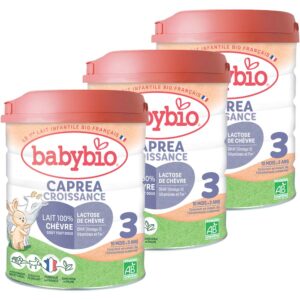 BabyBio Caprea 3 Kecsketej alapú anyatej-kiegészítő tápszer 10-36 hó 2x 800 g (2026)