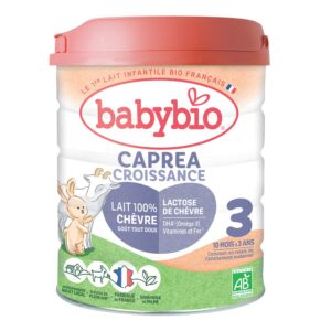 BabyBio Caprea 3 Kecsketej alapú anyatej-kiegészítő tápszer 10-36 hó 800 g