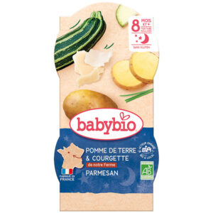 BabyBio Esti tálkás menü - Burgonya cukkini parmezán 2x 200g 8 hó+
