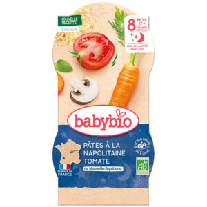BabyBio Esti tálkás menü - Nápolyi tészta 2x 200g 8 hó+