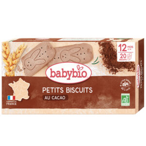 BabyBio Kakaós babakeksz 160 g 12 hó+