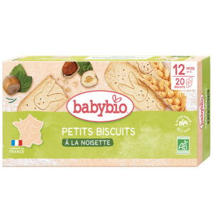 BabyBio Mogyorós babakeksz 160 g 12 hó+