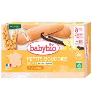 BabyBio Vaníliás fogzós babapiskóta 120 g 8 hó+
