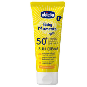 Chicco Baby Moments Sun Napozó krém SPF50+ 0m+ 75ml