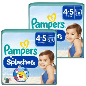 Pampers Splashers Úszópelenka 4-5 (9-15 kg) 2x 11 db (22 db)