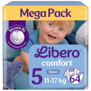 Libero Comfort Nadrágpelenka 5-ös méret (11-17 kg) 64 db - Mega Pack