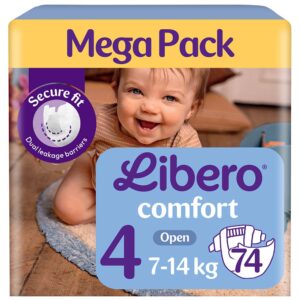 Libero Comfort Nadrágpelenka 4-es méret (7-14 kg) 74 db