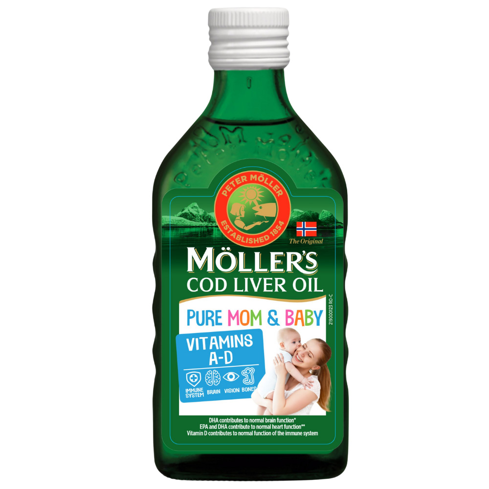 Möller’s Moms & Baby Omega-3 halolaj A- és D-vitaminnal 250 ml Möller’s Moms & Baby Omega-3 halolaj A- és D-vitaminnal 250 ml