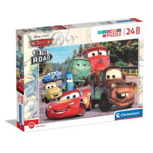 Clementoni Szuper Színes 24 db-os Disney Verdák puzzle 3 év+ (24239)