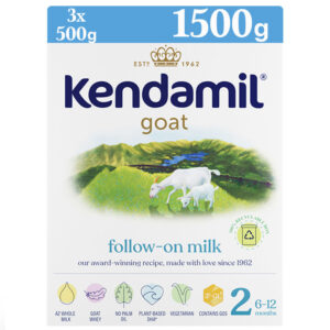 Kendamil 2 Kecsketej alapú anyatej-kiegészítő tápszer 3x 500 g (1500 g) 6 hó+