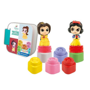Clementoni Disney Baby Hercegnők puha játékszett és könyv 10-36 hó (17848)