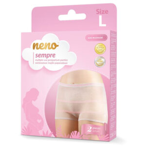 Neno Sempre Többször használható szülés utáni bugyi L-es méret 2 db