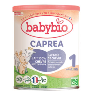 BabyBio Caprea 1 Kecsketej alapú anyatej-helyettesítő tápszer 0-6 hó 400 g - Trial Pack