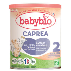 BabyBio Caprea 2 Kecsketej alapú anyatej-kiegészítő tápszer 6 hó+ 400 g - Trial Pack