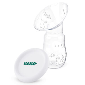 Neno Leite Szilikon anyatejgyűjtő zárókupakkal 100 ml