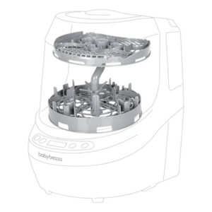 Baby Brezza Mellszívó alkatrész állvány a Bottle Washer Pro-hoz