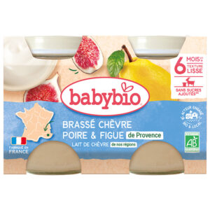 BabyBio Kecsketejes kremjoghurt kortevel es fugevel 2x 130 g 6 ho+