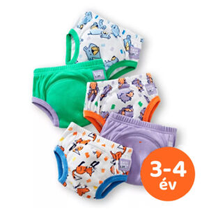 Bambino Mio Mosható leszoktató bugyipelenka 3-4 év (15 kg+) Multipack (5 db) - Bold