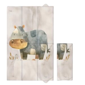 CEBA BABY Utazó pelenkázó alátét (80x50) - Cosy Hippo