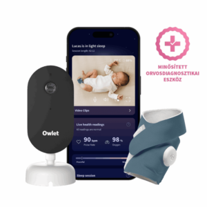 Owlet Dream Duo 3. generáció szett - Owlet Dream Sock (Éjkék) + Owlet Dream Sight kamera