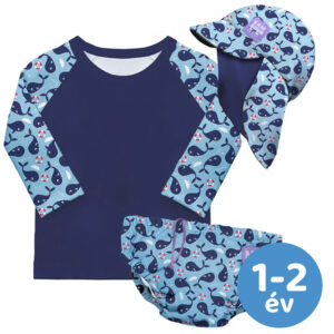 Bambino Mio Furdoruha szett 1-2 eves korig (Blue Whale)