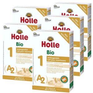 Holle Bio A2 Anyatej-helyettesito tapszer (1-es) ujszulott kortol 5x 400 g