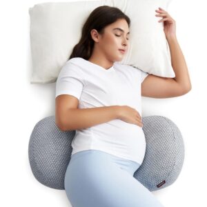 Momcozy W alakú terhességi párna (szürke)